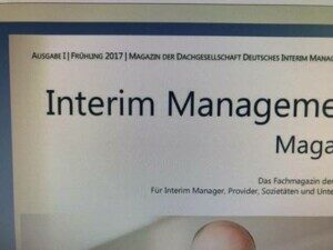 Interim Management Magazin DDIM – Frühling 2017 in der Lebensmittelindustrie - RAU INTERIM Manager